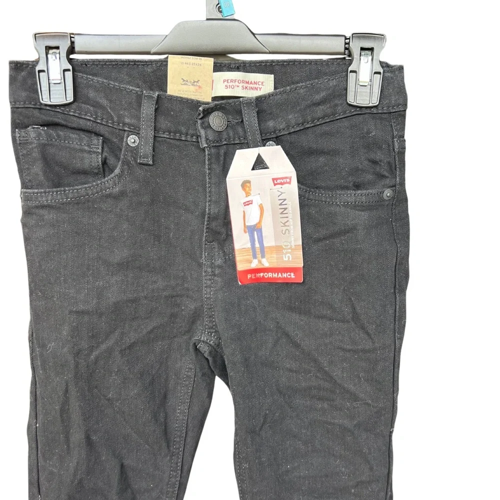 Levi's 511 Boys BLACK - New with Tags - SZ 10